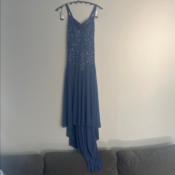 Balera Navy High Low Dress Size SA - Picture 1 of 7